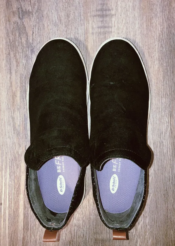 Black Slip Ons - Image 3