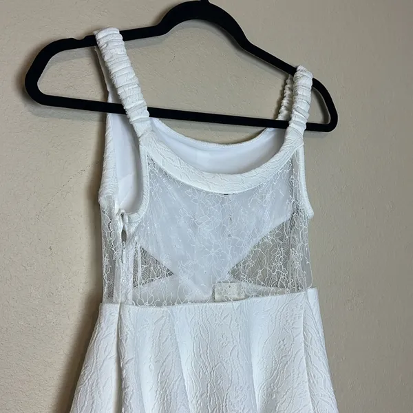 Free People‎ Robe Courte Brooklyn Lace Short Dress Size XS NWT - Image 8