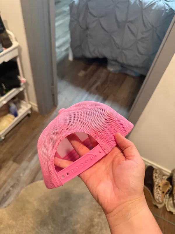 Hot Pink Bass Pro Shops Hat Trucker - Image 3