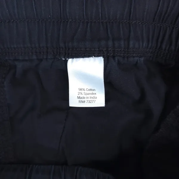 Sonoma Cargo Pants Women 6 Black Elastic Waist Roll Tab Utility Stretch Casual - Image 8