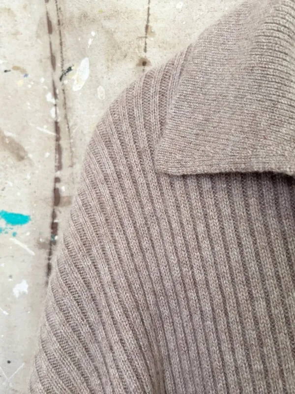 Reformation Fantino Cashmere Collared Cardigan - Image 4