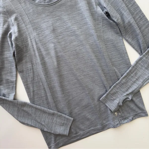Under Armour Threadborne‎ Heat Gear Fitted Long Sleeve Shirt - Image 4