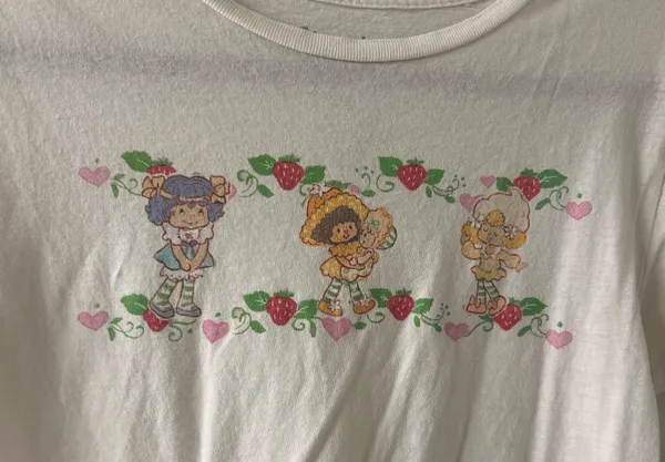 PacSun Vintage inspired strawberry shortcake graphic babe tee cotton - Image 3