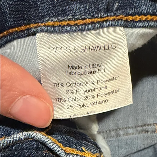 Women’s Veronica Beard Debbie 10” Skinny Jeans Wash Bright Blue - Image 7
