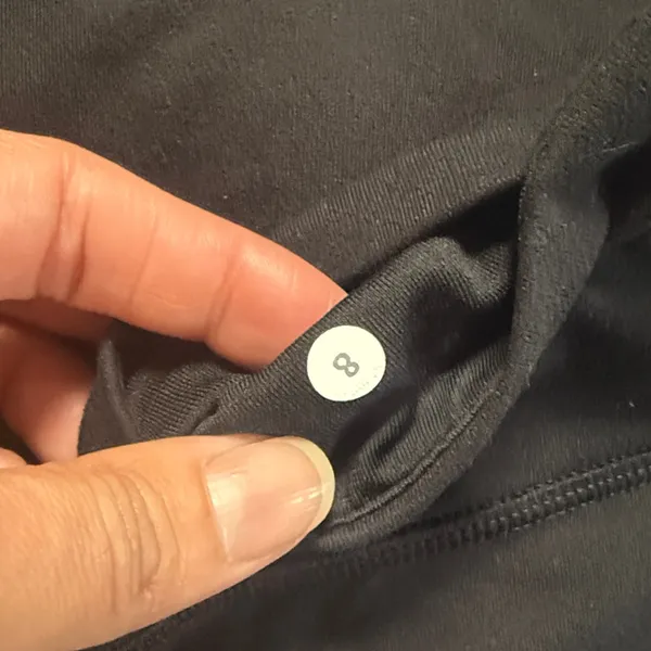 Lululemon Black mid rises Capris Athletic Cropped Leggings 8 - Image 2