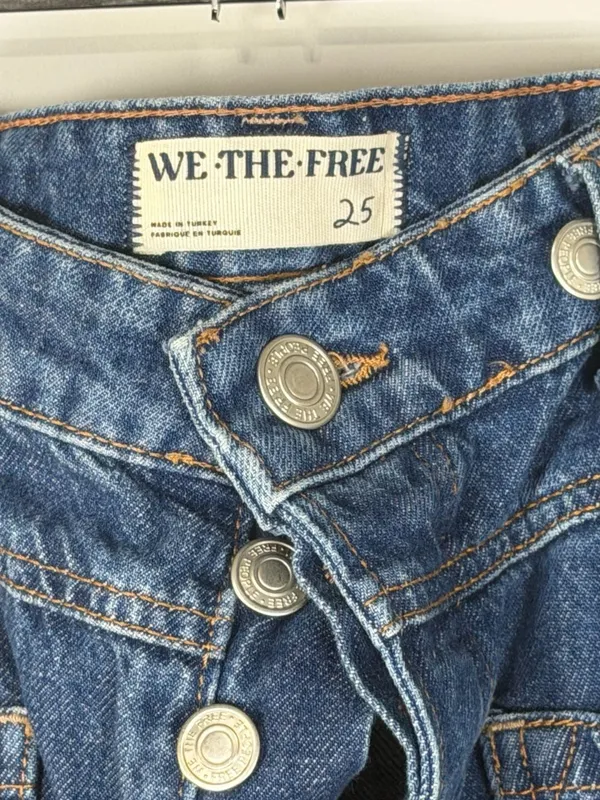 We The Free High-Rise Wide-Leg Utility Jeans - Image 2