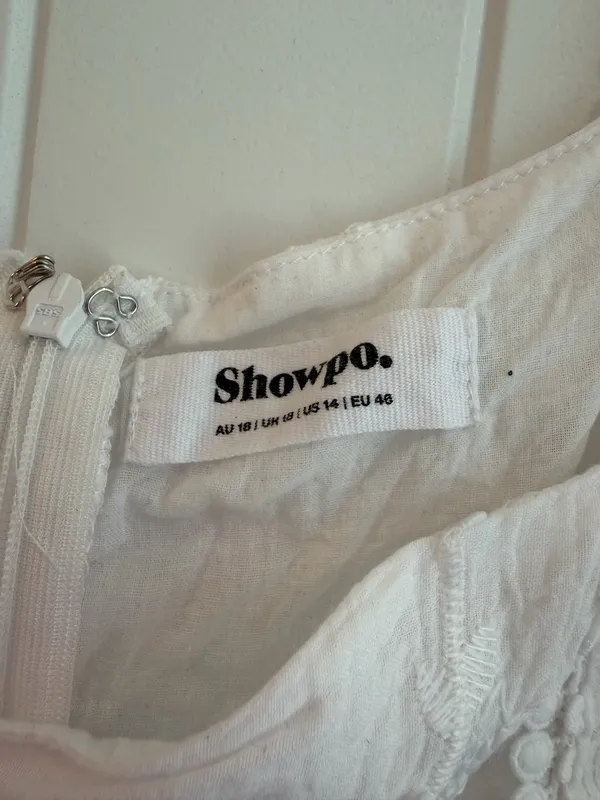 White Showpo Dress - Image 2