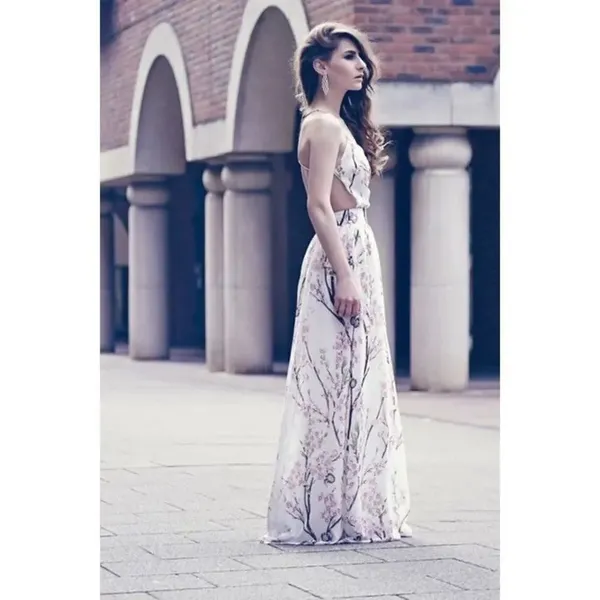 ✨4xHP✨Multicolour Floral Backless Maxi Dress✨ - Image 4