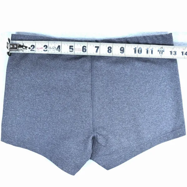Nike FIT DRY Womens XS Gray Compression Spandex Athletic Volleyball Shorts - Image 6