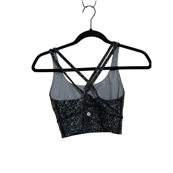 Lululemon Energy Bra Long Line Medium Support, B–D Cup - Size 6 - Image 2