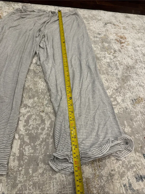 Gap Gray Striped PJ/lounge pants - Image 5