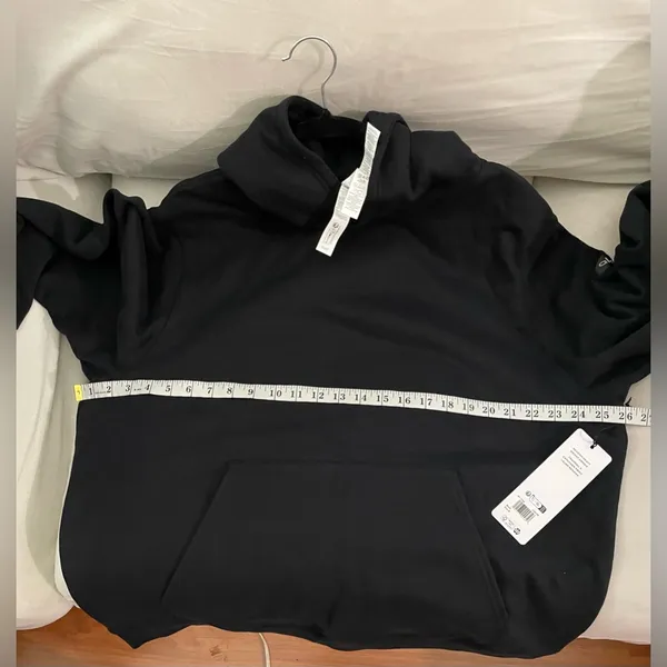 Alo Yoga NWT Renown Heavy Weight Hoodie in Black Size M oversized - Image 7