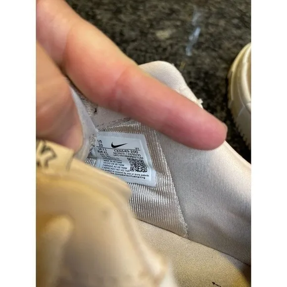 Nike Women's Size 10 Air Force 1 Pixel Particle Beige CK6649-200 Fast Ship - Image 9