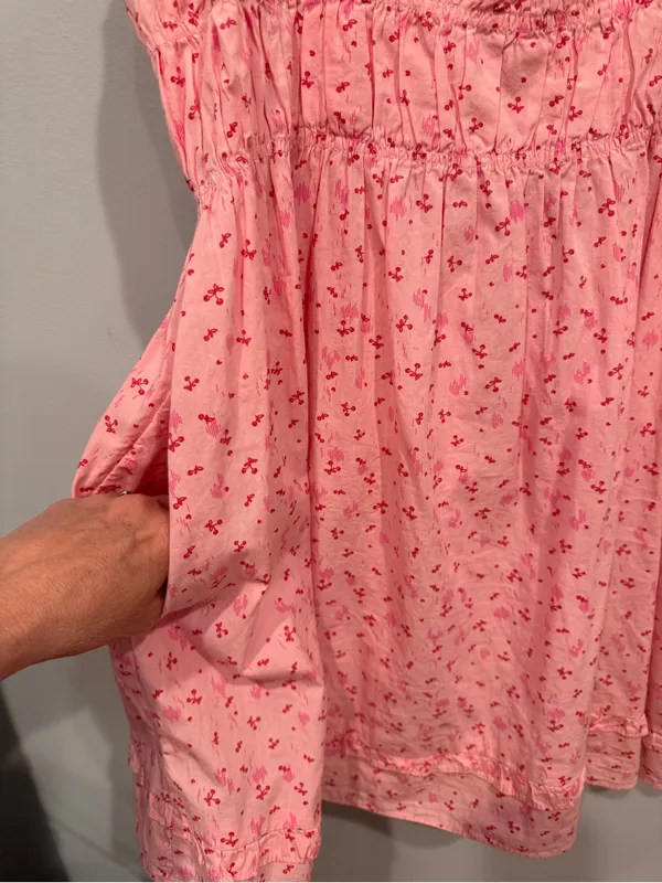 Free People Floral Gabby Mini Dress Size S - Image 4