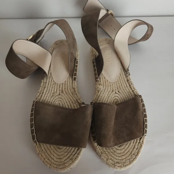 REVOLVE Raye Espadrilles Damien Flatform Sandals Shoes Size 6 - Image 8