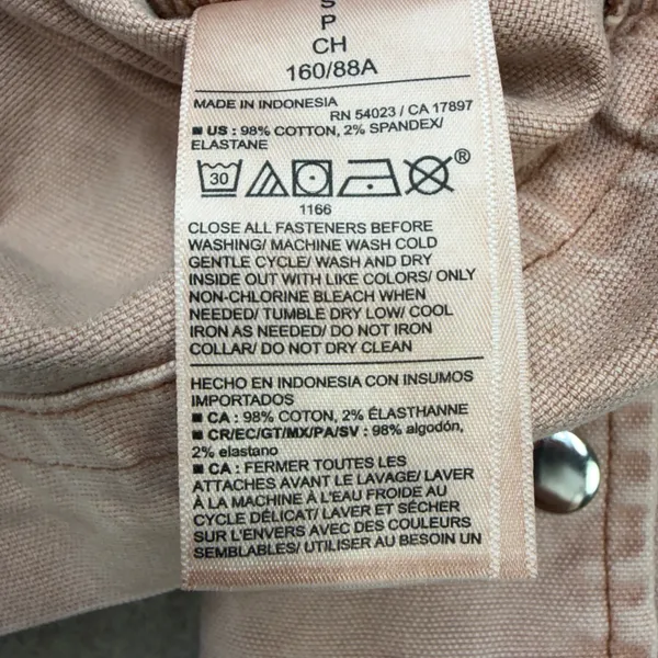 Old Navy Barn Jacket Women S Canvas Utility Workwear Outdoor Coastal Grandma Zip - Image 4