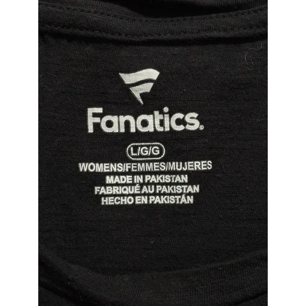 Fanatics Womens San Francisco Giants Graphic‎ Sequins T-Shirt Size L MLB Logo - Image 3