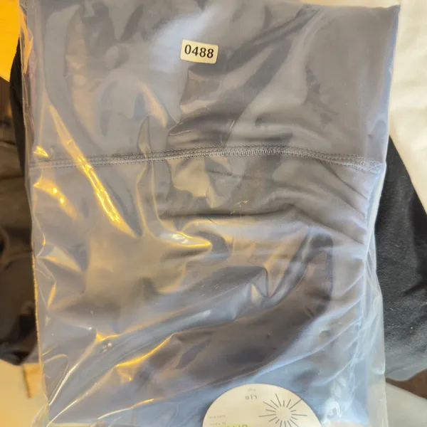 488 | NWT OFFLINE by Aerie The Hugger High‎ Rise Leggings Blue Womens Large - Image 10