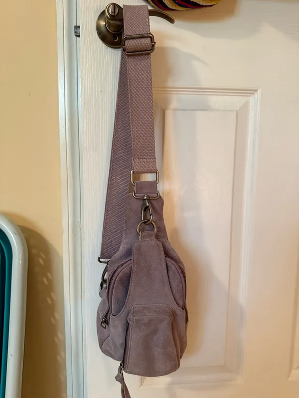 Free People Suede Sling Bag - Image 2