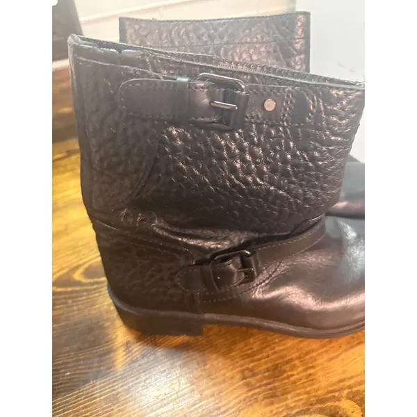 Massimo Dutti Black Boots Size 40 (Size 9)‎ - Image 3