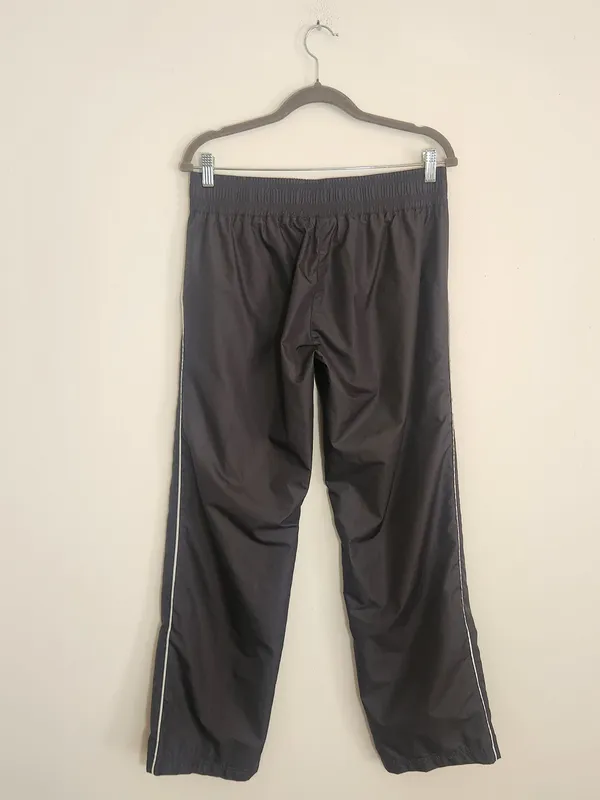 Reebok Womens Dark Gray Pull-On Track Pants Size Medium - Image 3