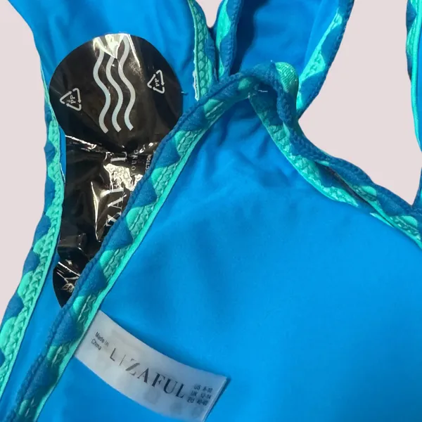 NWT ZAFUL Tie Back‎ High Cut Bralette Bikini Set - Image 7