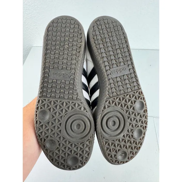 Adidas Samba Classic Retro Leather Sneakers Shoes Womens Size 5‎ Streetwear - Image 2
