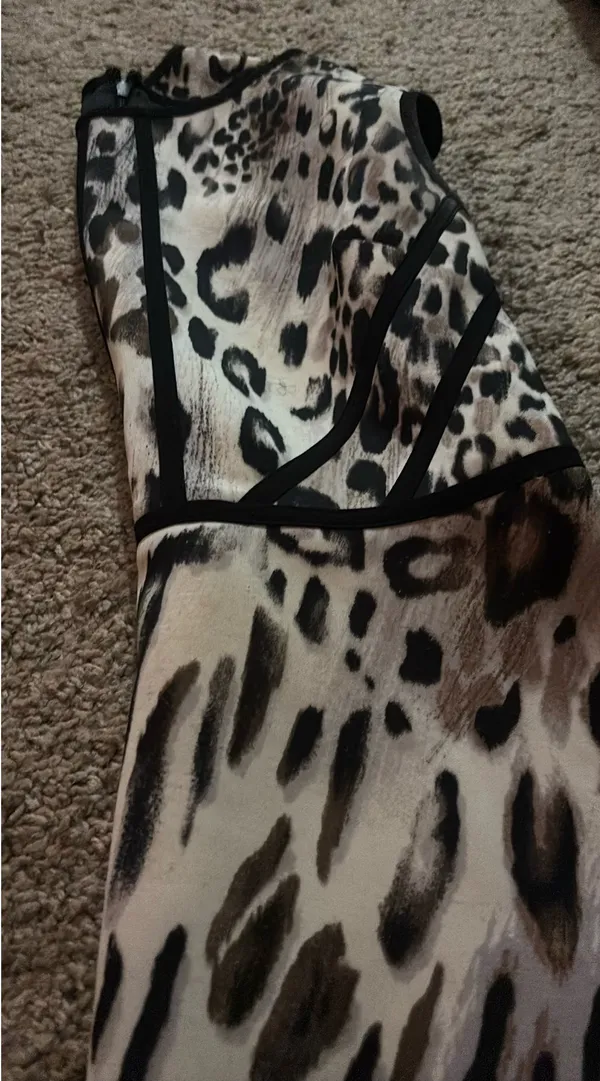Animal print dress White Size M - Image 4