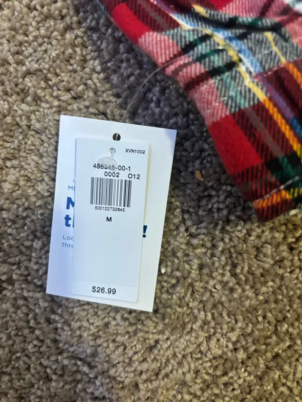 Old Navy Pajama Pants Cuffed Plaid - Image 4