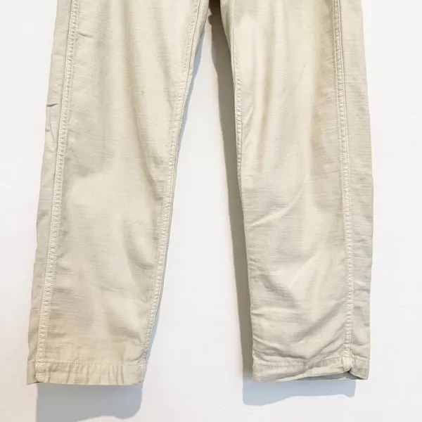 American Eagle Utility Pants Size‎ 8 Khaki High Rise Straight Utilitarian Indie - Image 3