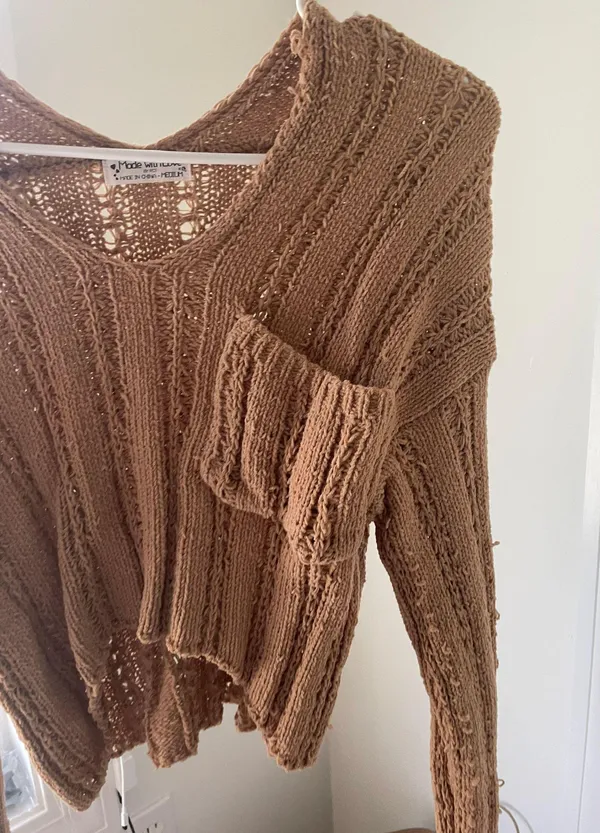 Francesca's Brown Sweater - Image 3