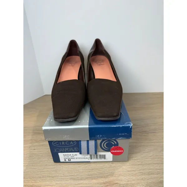 Circa Joan & David Heels Womens 8M Espresso Brown Nadia CJD Pump - Image 8