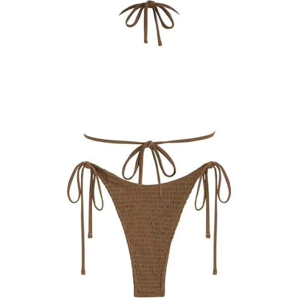 ZAFUL Bikini Sets for Women Halter Two Piece Swimsuits Sexy Triangle Bikinis Tex - Image 3
