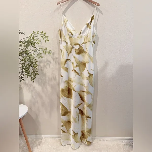 Bardot Womens Capri Printed Deep V Neck Maxi Dress Size 12 NWT - Image 7