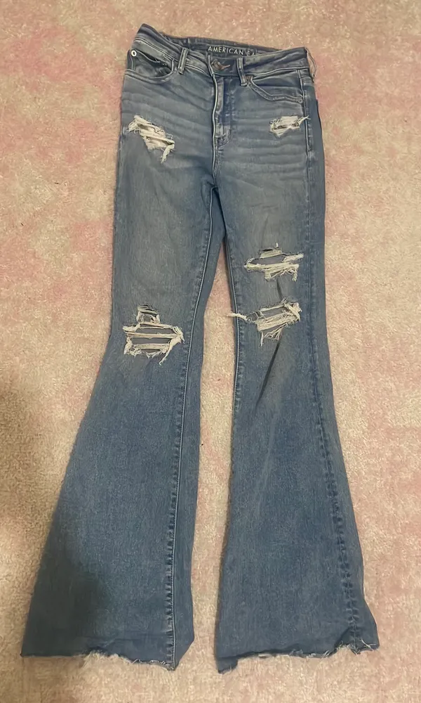 American Eagle Outfitters Flare Denim Jeans - Image 4