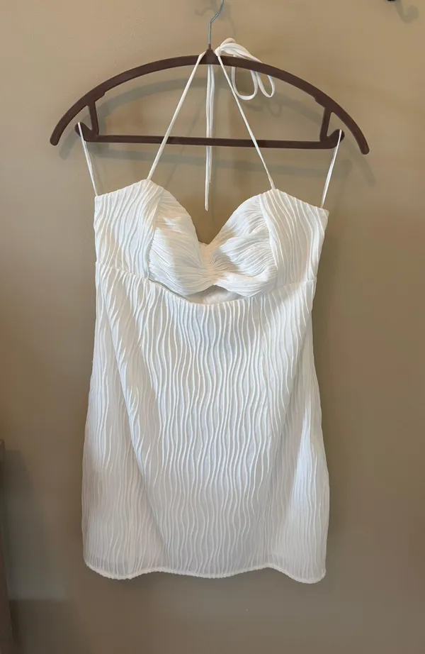 Princess Polly White Mini Dress - Image 2