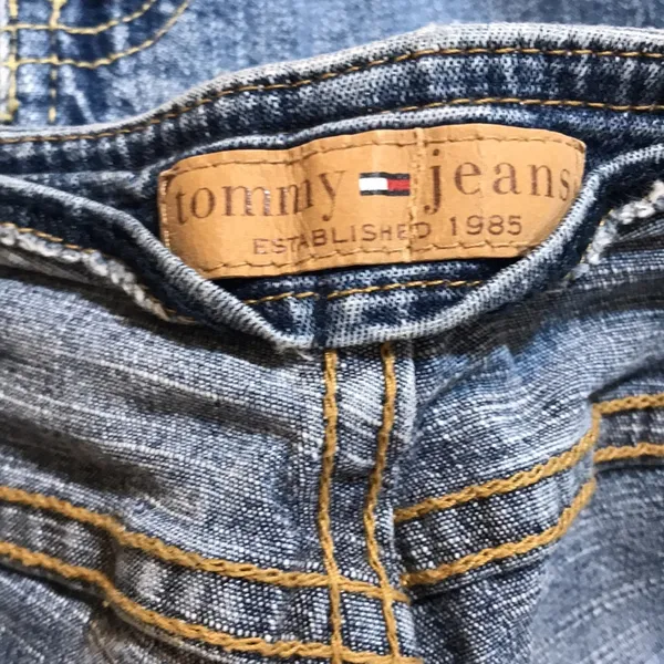 Vintage Tommy jeans ladies low‎ rise flare denim jeans size 7 - Image 11