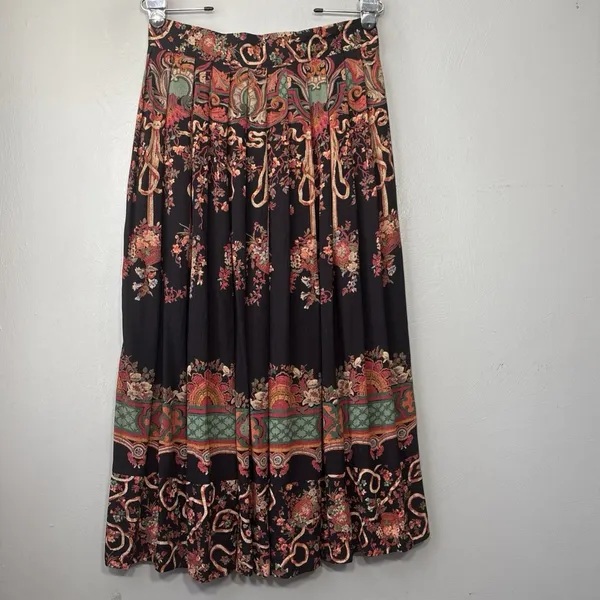 Vintage ARF Skirt Size Medium Dark Indie Grunge Regency Whimsigoth Union Made - Image 2