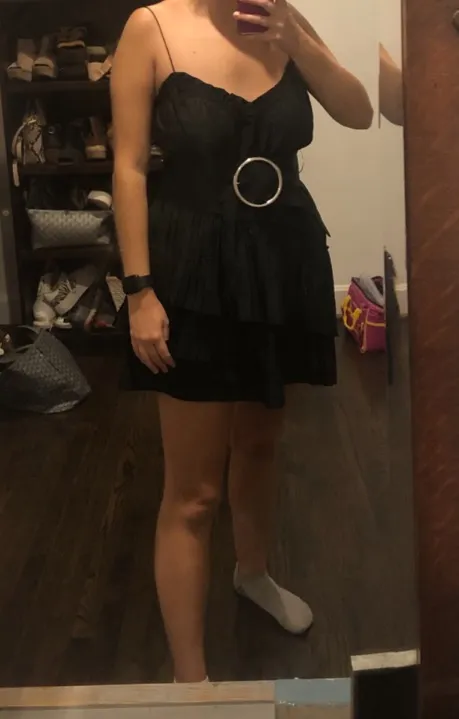 ZARA Black Dress Mini - Image 2