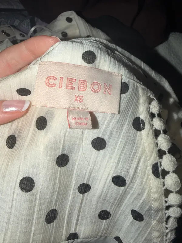 Ciebeon Ronnie Polka Dot Sleeveless Romper - Image 3
