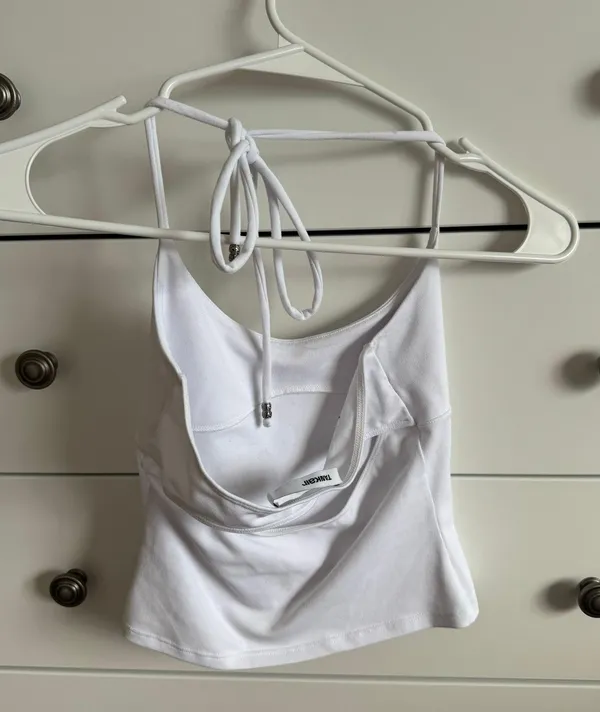 Tank Air Spill Halter Top - Image 3