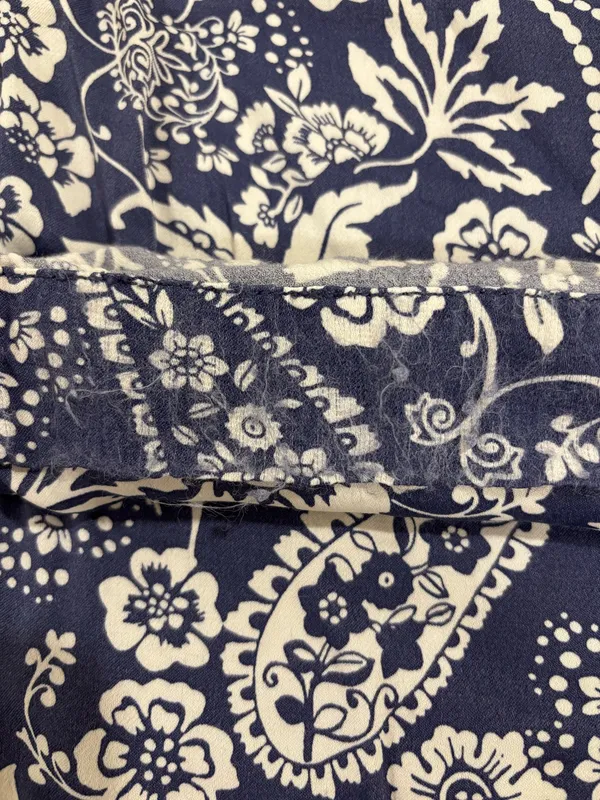 Anthropologie Navy Wide-Leg Palazzo Pants - Image 2