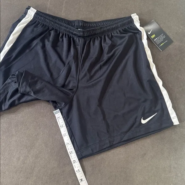 Women’s Nike Dri-Fit Sport Shorts Black Drawstring Waist 725956-010 Size L NWT - Image 3