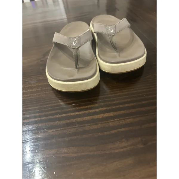 OluKai Nu'a Pi'o Women's Size 5 Beach Comfort Flip Flop Open Toe Sandals - Image 2