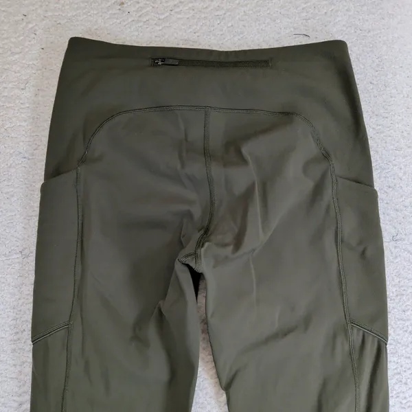 Lululemon Speed Up Tight 28 Dark Olive Green Luxtreme Leggings W5BJHS Womens 6 - Image 5