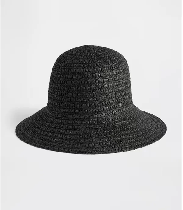 Gap Raffia Straw Sun Hat - Brown - Image 3