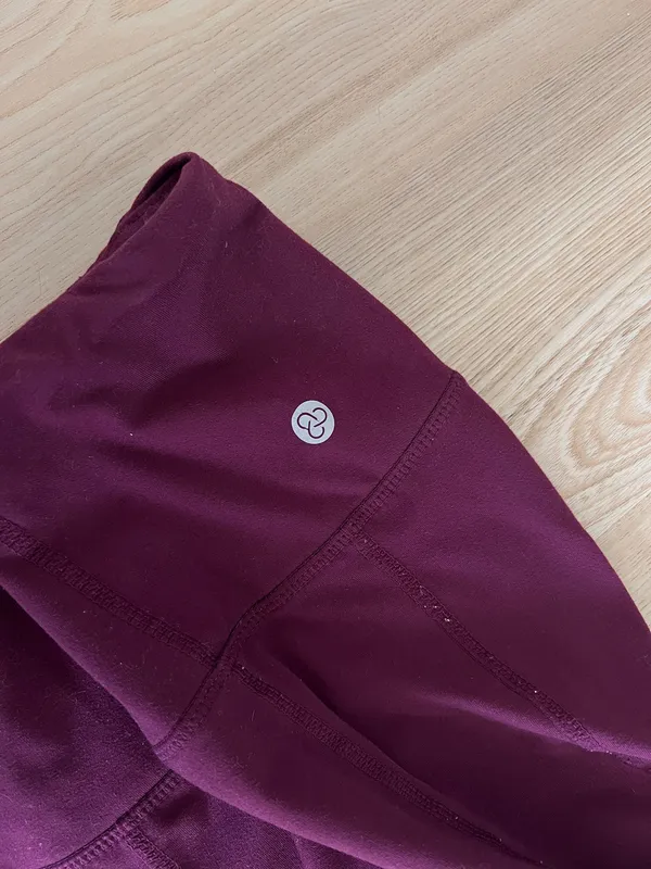 Z By Zella Cozy Perform Flare High Waist Pants Purple Nectar - Image 6