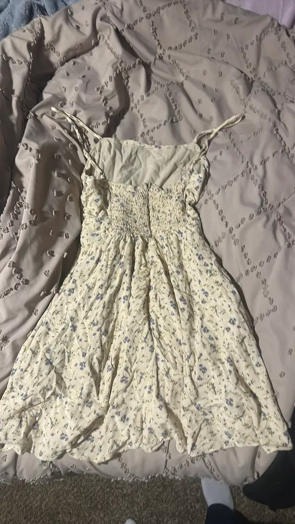 Molly Green Floral Hello Mini Dress - Image 2