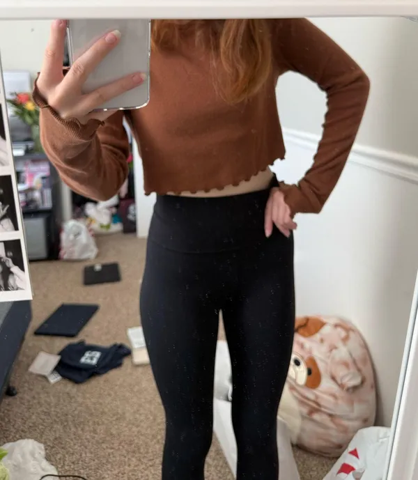 Aeropostale Cropped Long Sleeve Top - Image 3