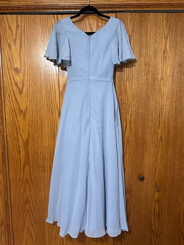 Dusty Blue Formal Dress Size XS - Image 4